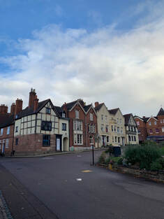 HOUSES OPPOSITE LICHFIELD CATHEDRAL