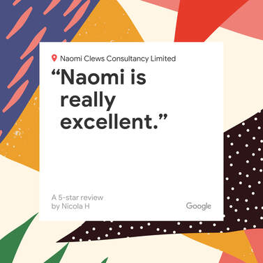 Naomi Clews 5 Star Review on Google